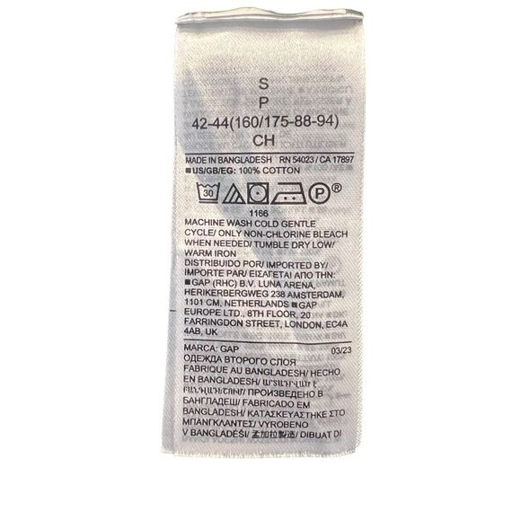 NWT! Gap black 100% cotton crochet tank top - Picture 4 of 8